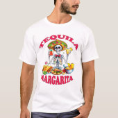 Tequila en Margaritas T-shirt (Voorkant)