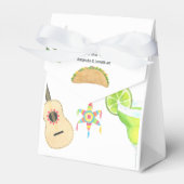 Tequila en Tacos Bedankdoosjes (Voorkant Zijde)