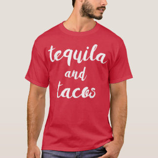 Tequila en Tacos Vegan Vegetarian T-shirt