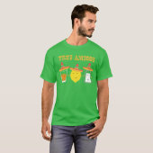 Tequila en vrienden zout en citroen maakt het fami t-shirt (Voorkant volledig)