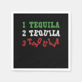 Tequila Funny Tequila Drinker Mexican Drink Gift Servet (Voorkant)
