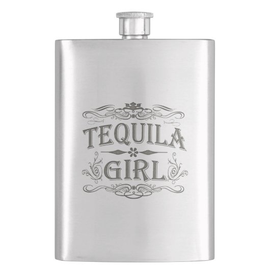 Tequila Girl Heupfles (Voorkant)