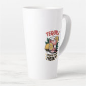 Tequila: goedkoper dan therapie latte mok (Rechterhoek)