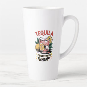 Tequila: goedkoper dan therapie latte mok