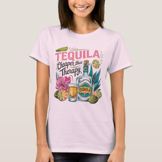 Tequila Helps T-shirt (Voorkant)