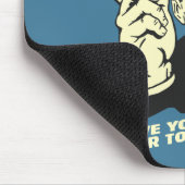 Tequila: Hugged je Toilet vandaag Muismat (Hoek)