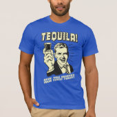 Tequila: Hugged je Toilet vandaag T-shirt (Voorkant)