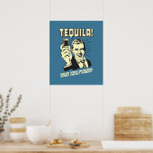 Tequila: Hugged Your Toilet Today Poster (Keuken)