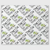 TEQUILA IS KAPER DAN THERAPIE CADEAUPAPIER (Vlak)