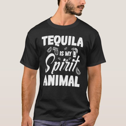 Tequila is mijn dikke dappertje t-shirt (Voorkant)