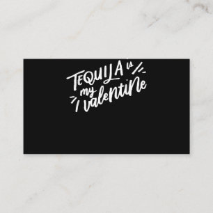 Tequila is mijn Valentijn Shirt, Valentijnsdag Gif Informatiekaartje