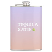 Tequila Katie Flask Heupfles (Voorkant)