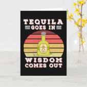 Tequila komt uit de wijsheid kaart (Gele Bloem)