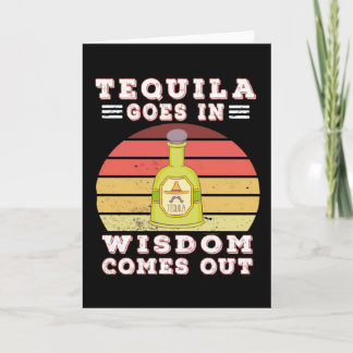 Tequila komt uit de wijsheid kaart