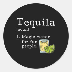 Tequila Liefhebber Cinco De Mayo Mexicaanse Feest Ronde Sticker