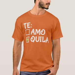 Tequila-liefhebber Meico Drink Meican-feestcadeau T-shirt