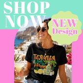 Tequila, Lime & Zonneschijn Tri-Blend Shirt