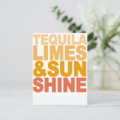 TEQUILA LIMES EN SUN SHINE M.png Briefkaart (Staand voorkant)