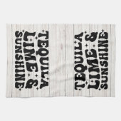 Tequila, Limoen en Sunshine Theedoek (Horizontaal)