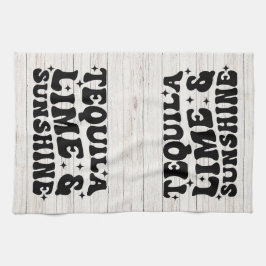 Tequila, Limoen en Sunshine Theedoek
