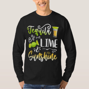 Tequila Limoen Sunshine Limoen Lemon Drink Cinco D T-shirt