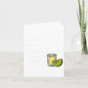 Tequila Lover Cinco de Mayo Mexicaanse Party Gifts Kaart