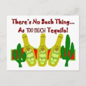 Tequila Lovers T-Shirts en Gifts Briefkaart (Voorkant)