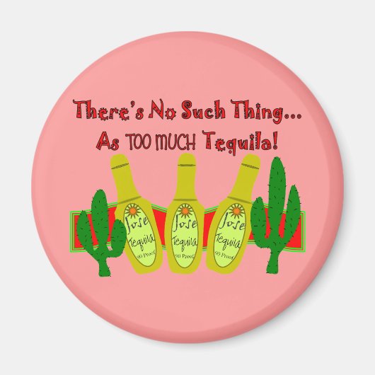 Tequila Lovers T-shirts & geschenken Magneet (Voorkant)
