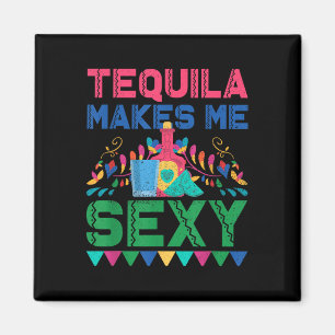 Tequila maakt me Y - Mexicaanse Cinco de Mayo Fies Magneet