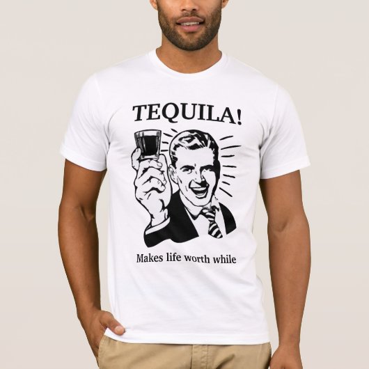 TEQUILA! Mannen T-shirt (Voorkant)