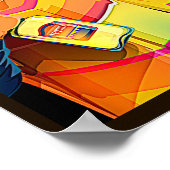 Tequila - Mexicaans Blauw Agava Poster (Hoek)