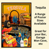 Tequila - Mexicaans Blauw Agava Poster