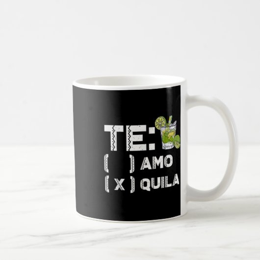 Tequila Mexicaanse partij Te Amo Tequila Cinco de  Koffiemok (Rechts)