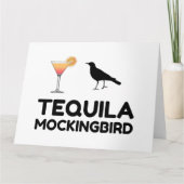 TEQUILA MOCKINGBIRD BEDANKKAART (Voorkant)