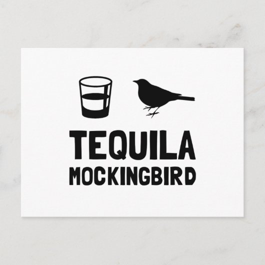 Tequila Mockingbird Briefkaart (Voorkant)