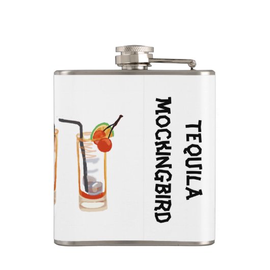 Tequila Mockingbird Heupfles (Achterkant)