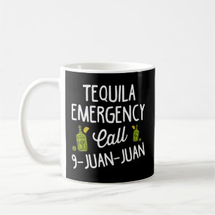 Tequila noodoproep 9 Juan voor Drink Koffiemok