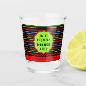 Tequila O'Clock Persoonlijke gebeurtenis Shot Glas (Voorkant)