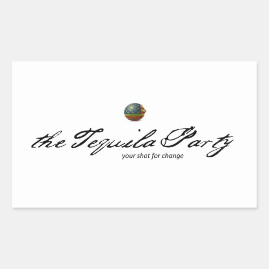 Tequila Party Sticker (Voorkant)