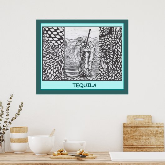 Tequila Poster (Keuken)