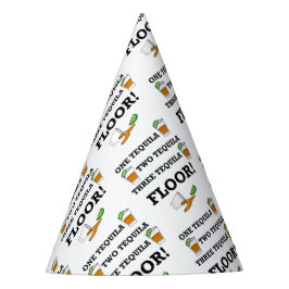 Tequila Shot Glass met Limoen Wedge Cocktail Feesthoedjes