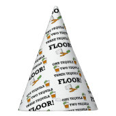 Tequila Shot Glass met Limoen Wedge Cocktail Feesthoedjes (Rechts)