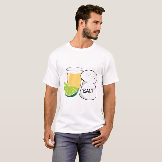 Tequila Shot T-shirt (Voorkant volledig)