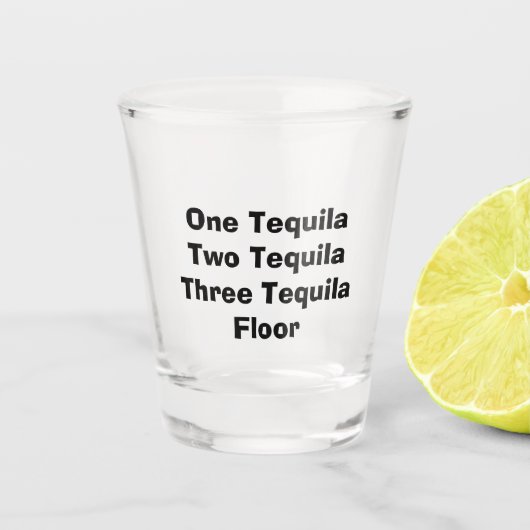 Tequila Shotglas Shot Glas (Voorkant)
