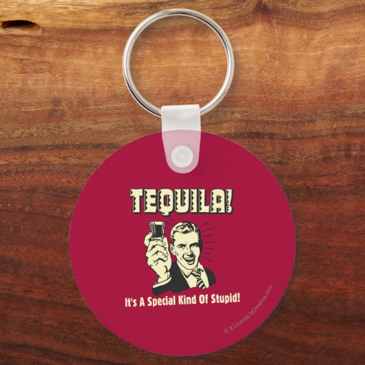 Tequila: Speciaal soort stuiter Sleutelhanger (Voorkant)