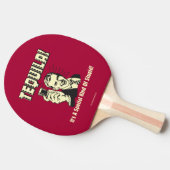 Tequila: Speciaal soort stuiter Tafeltennisbatje (Zijkant)