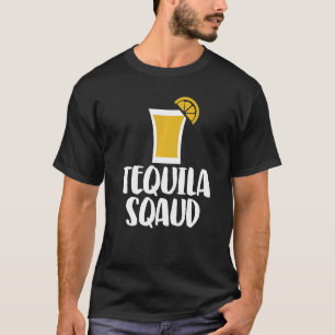 Tequila Squad Vrouwen Liefde Drink Cocktail T-shirt