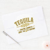 TEQUILA-stickers Ronde Sticker (Envelop)