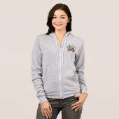 Tequila Sugar Skull Hoodie (Voorkant volledig)