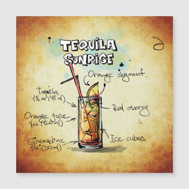 Tequila Sunrise (Voorkant)